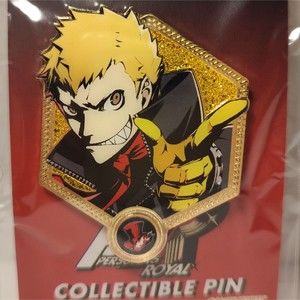 Persona 5 Ryuji Sakamato Golden Series Enamel Pin Full Color Collectible Brooch